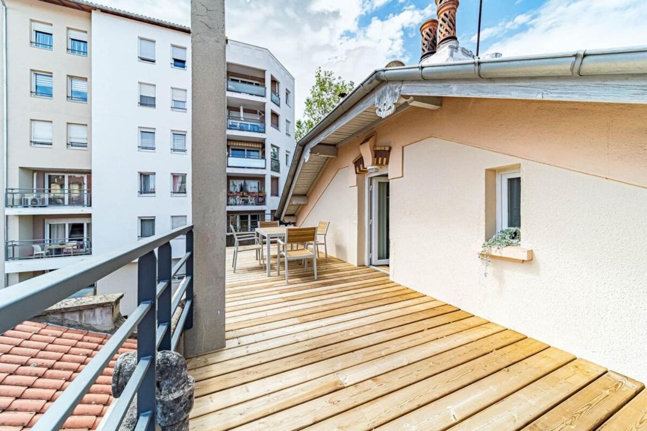 Le Melzet Charmant 4 Pers Avec Terrasse Charpennes Villeurbanne Eksteriør bilde